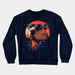 Stay Cool, be Capy (Capybara) Crewneck Sweatshirt